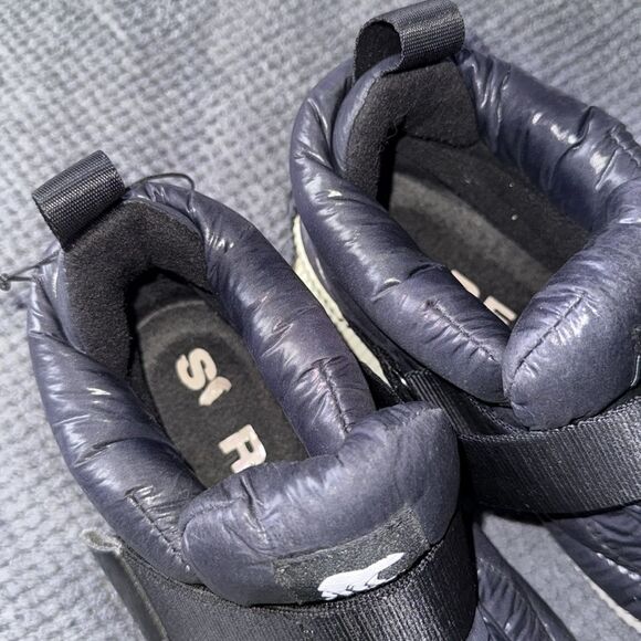 Sorel Black Out N About Puffy Waterproof Booties Size 7.5 Winter Ankle Boots - Picture 10 of 12